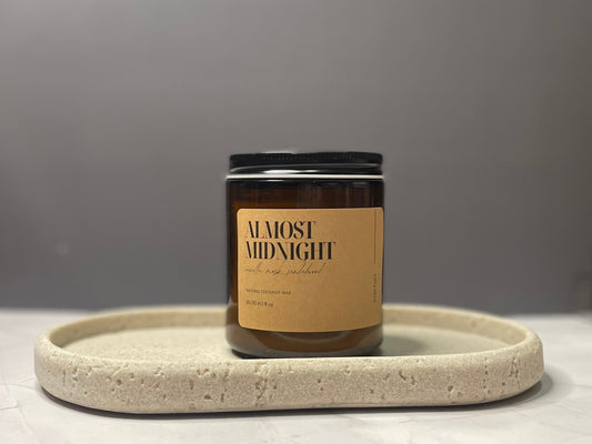 Almost Midnight - Irene Faith Store products/david - goliath products/the - garden /products/monthly - glow - candle - subscription lean - burning coconut wax candle giftforher woodenwick cottonw