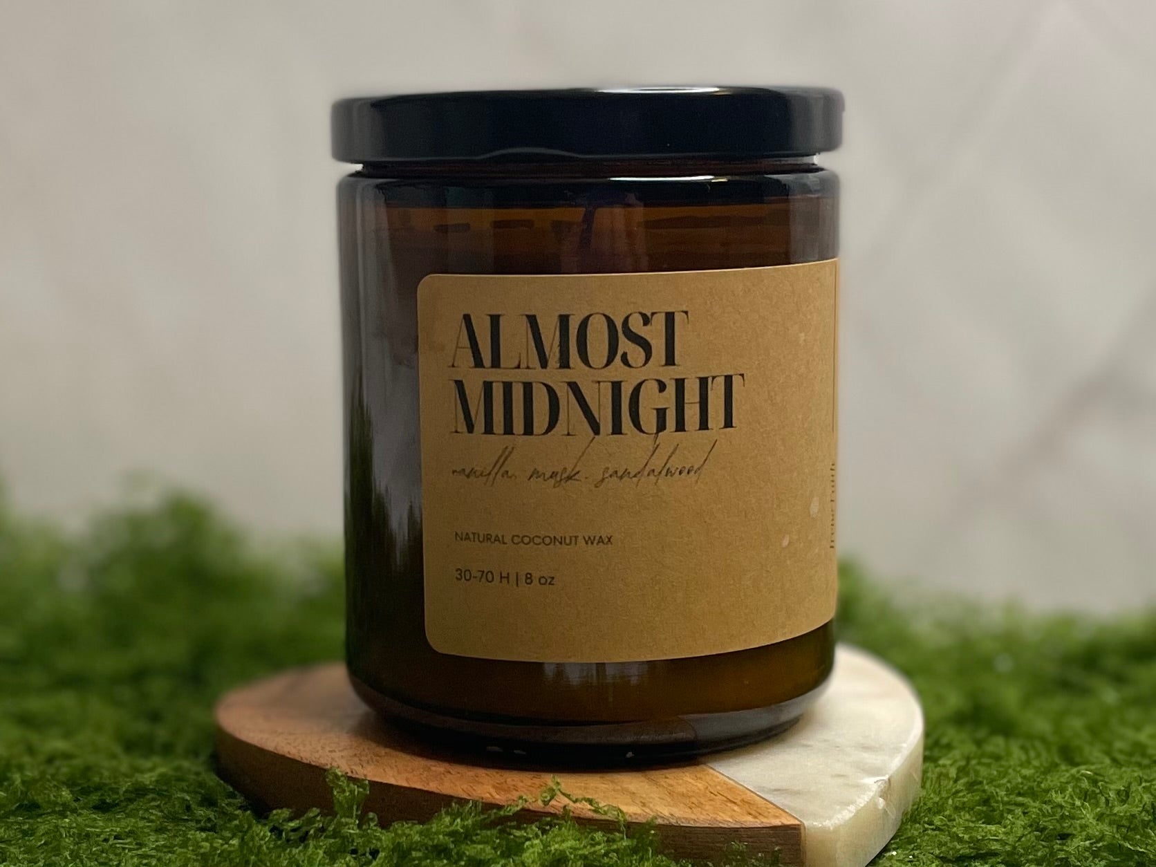 Almost Midnight - Irene Faith Store products/david - goliath products/the - garden /products/monthly - glow - candle - subscription lean - burning coconut wax candle giftforher woodenwick cottonw