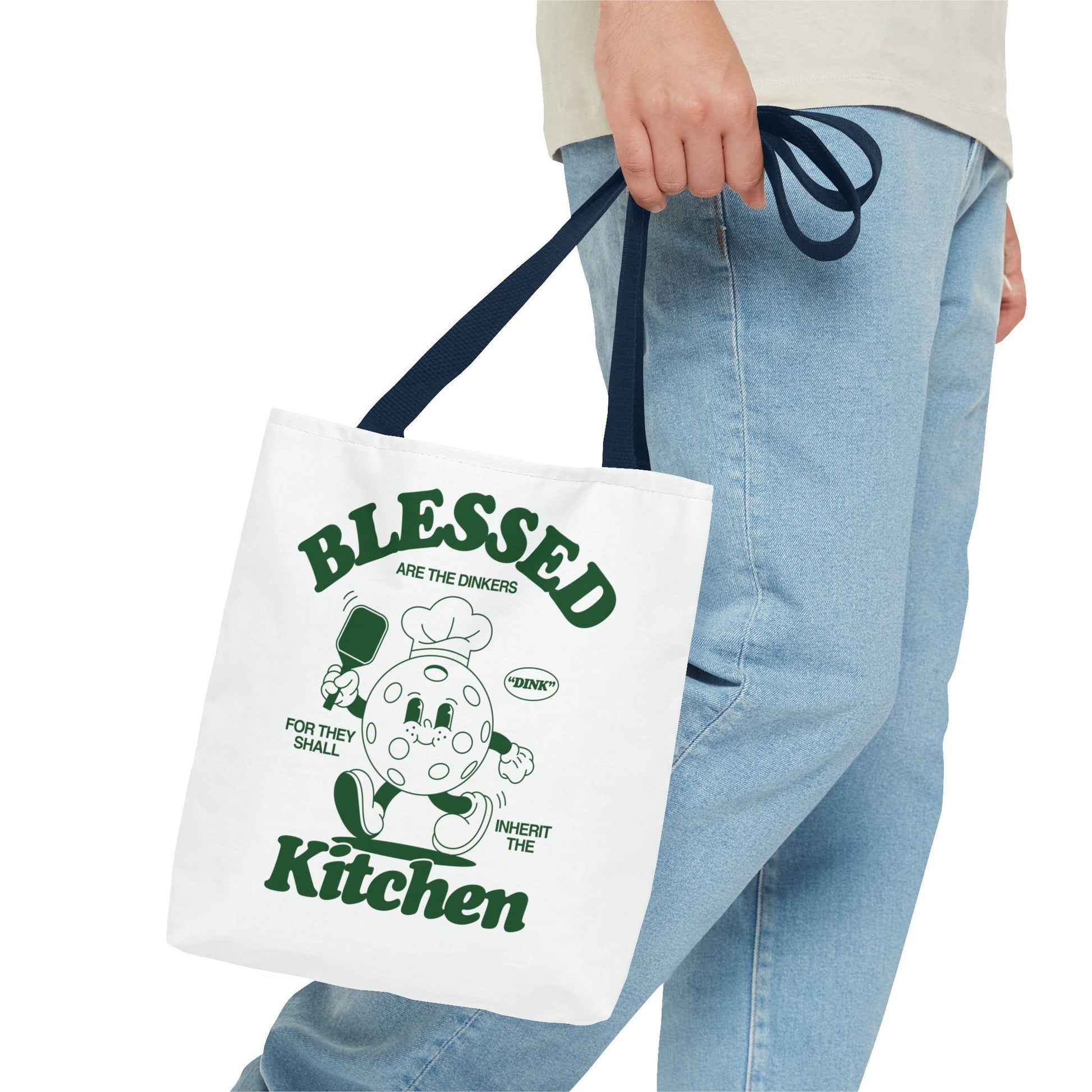 Blessed Are the DINKs — For They Shall Inherit the Kitchen Tote - Irene Faith Store products/david - goliath products/the - garden /products/monthly - glow - candle - subscription lean - burning coconut wax candle giftforher woodenwick cottonw