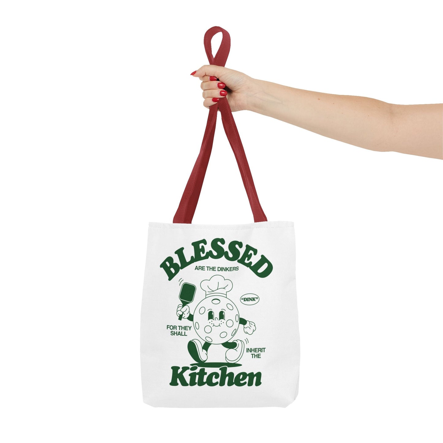 Blessed Are the DINKs — For They Shall Inherit the Kitchen Tote - Irene Faith Store products/david - goliath products/the - garden /products/monthly - glow - candle - subscription lean - burning coconut wax candle giftforher woodenwick cottonw