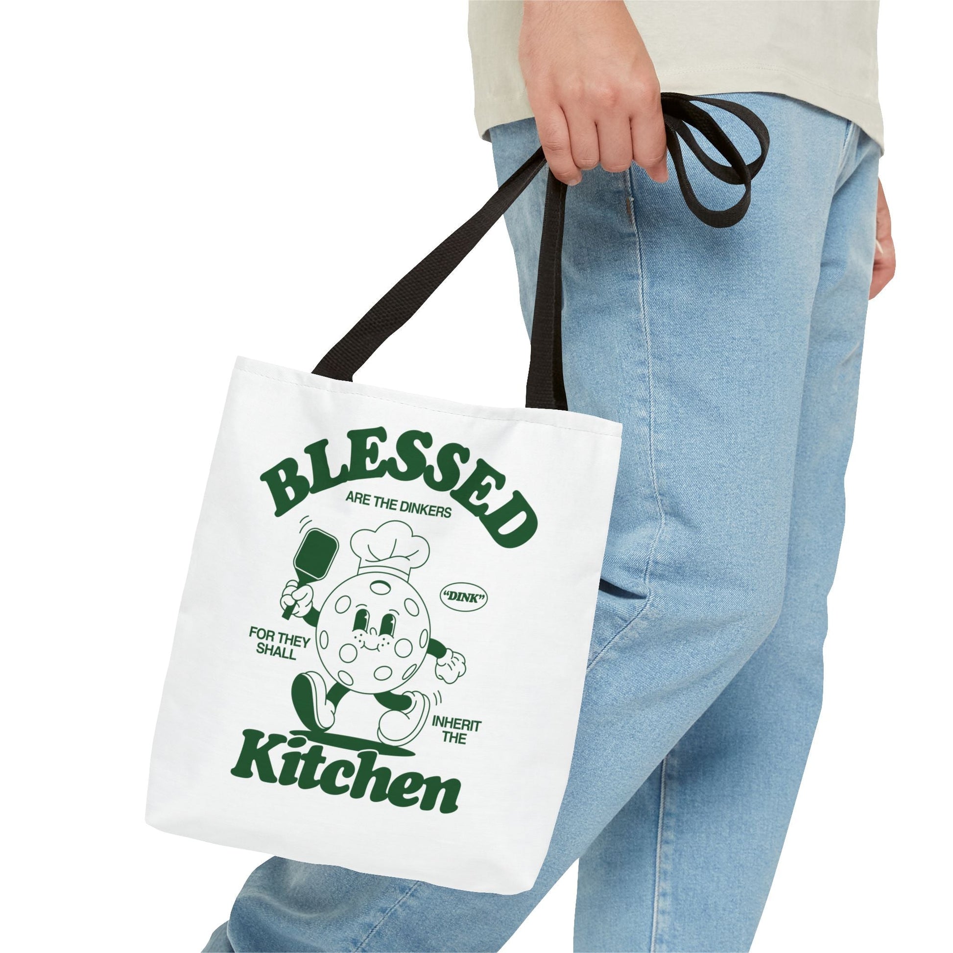 Blessed Are the DINKs — For They Shall Inherit the Kitchen Tote - Irene Faith Store products/david - goliath products/the - garden /products/monthly - glow - candle - subscription lean - burning coconut wax candle giftforher woodenwick cottonw