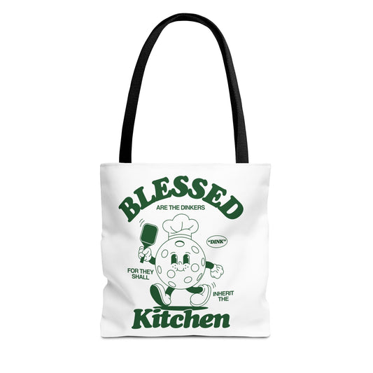 Blessed Are the DINKs — For They Shall Inherit the Kitchen Tote - Irene Faith Store products/david - goliath products/the - garden /products/monthly - glow - candle - subscription lean - burning coconut wax candle giftforher woodenwick cottonw