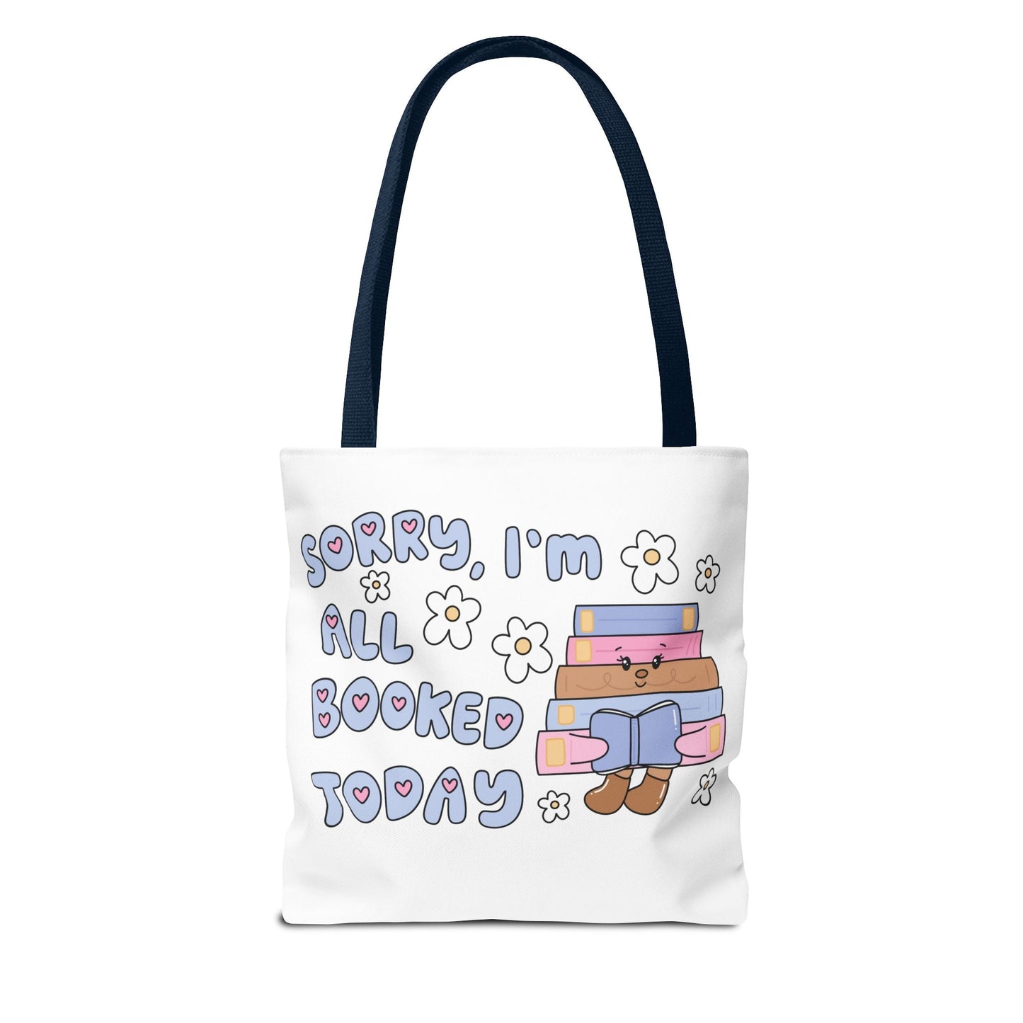 Bookish Tote Bag - Sorry All Booked Design - Irene Faith Store products/david - goliath products/the - garden /products/monthly - glow - candle - subscription lean - burning coconut wax candle giftforher woodenwick cottonw