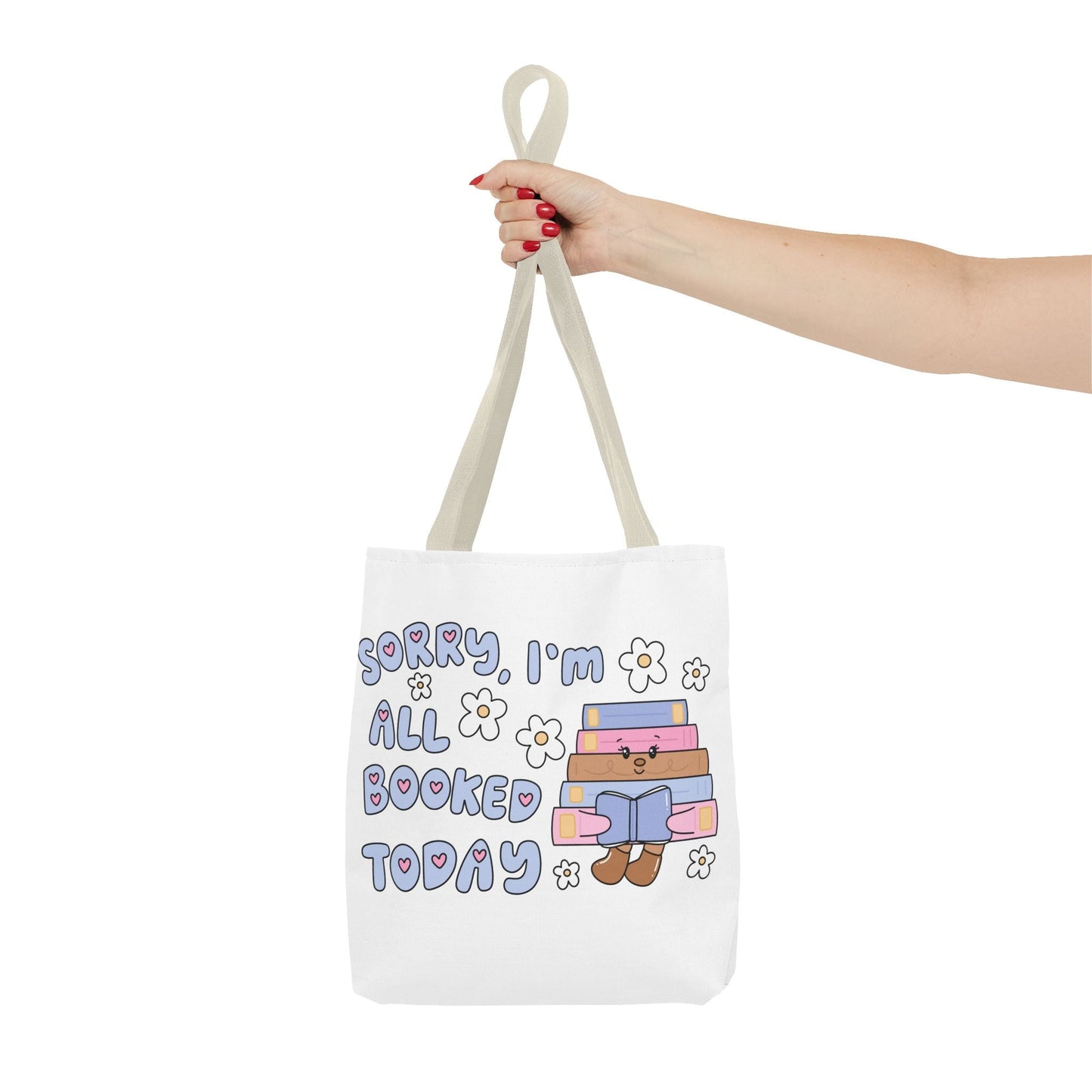 Bookish Tote Bag - Sorry All Booked Design - Irene Faith Store products/david - goliath products/the - garden /products/monthly - glow - candle - subscription lean - burning coconut wax candle giftforher woodenwick cottonw