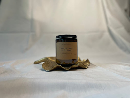 Evergreen Promise - Irene Faith Store products/david - goliath products/the - garden /products/monthly - glow - candle - subscription lean - burning coconut wax candle giftforher woodenwick cottonw