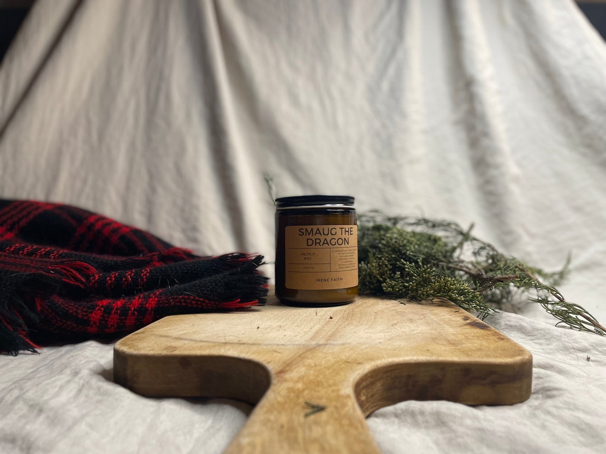 Smaug the Dragon - Irene Faith Store products/david - goliath products/the - garden /products/monthly - glow - candle - subscription lean - burning coconut wax candle giftforher woodenwick cottonw