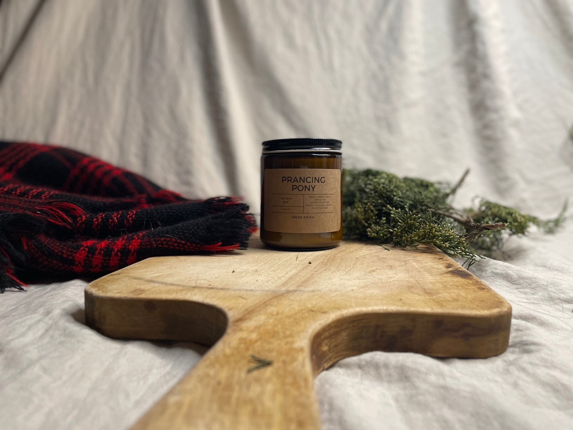 The Prancing Pony - Irene Faith Store products/david - goliath products/the - garden /products/monthly - glow - candle - subscription lean - burning coconut wax candle giftforher woodenwick cottonw